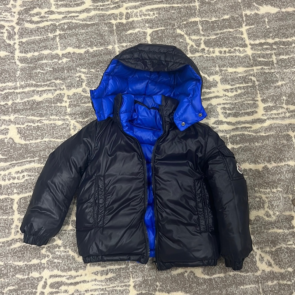 Reversible 8 Year Old Monclear Jacket in Great Condition